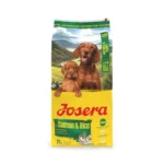 Josera Mother & Puppy 12.5kg Ξηρά Τροφή χωρίς Γλουτένη για Κουτάβια με Σολομό, Ρύζι και Κοτόπουλο