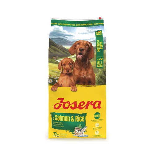 20251118125936_josera_12_5kg_xira_trofi_choris_glouteni_gia_koutavia_me_solomo_ryzi_kai_kotopoulo Josera Mother & Puppy 12.5kg Ξηρά Τροφή χωρίς Γλουτένη για Κουτάβια με Σολομό, Ρύζι και Κοτόπουλο - Image 1