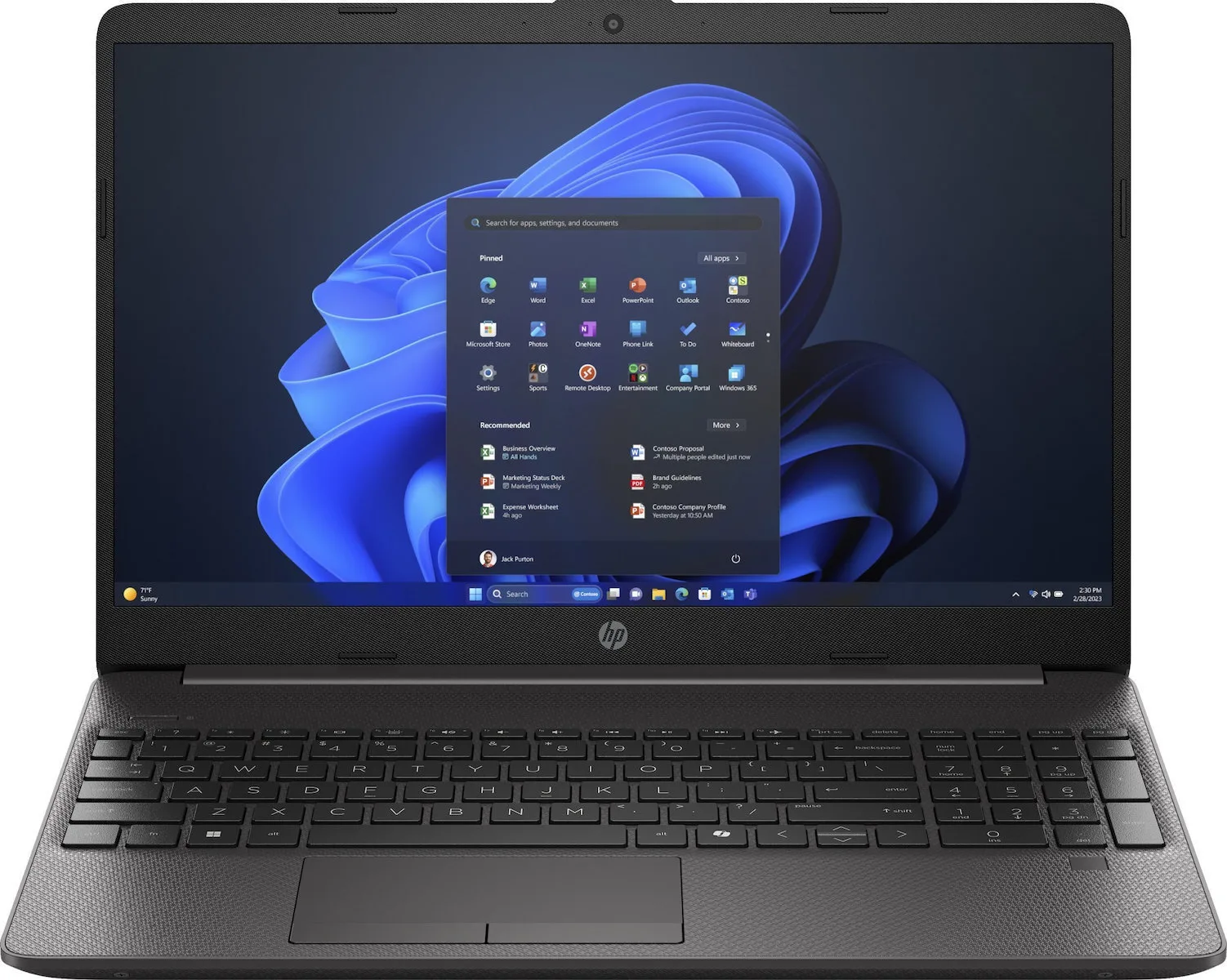 HP 250R G9 15.6" FHD (i3-1315U/16GB/512GB SSD/W11 Pro) (International English Keyboard) - Image 1