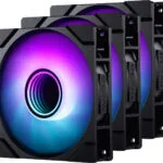 Phanteks M25G2-140 Case Fan με ARGB Φωτισμό και Σύνδεση 6-Pin 3τμχ