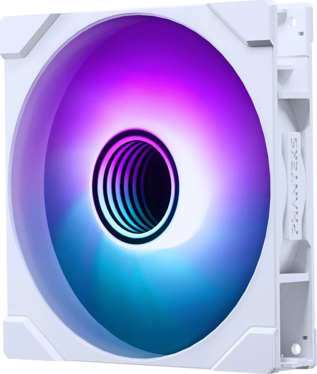 Phanteks M25G2-140 Case Fan με ARGB Φωτισμό και Σύνδεση 6-Pin Λευκό - Image 1