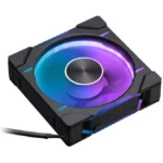 Phanteks PH-F120D30 Case Fan με RGB Φωτισμό και Σύνδεση 4-Pin PWM Reverse Black
