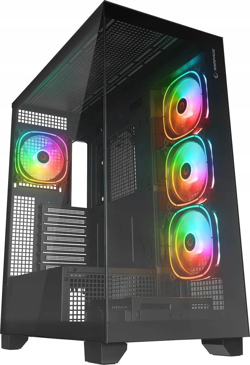 20251119142323_rampage_hydra_v1_gaming_midi_tower_kouti_ypologisti_me_plaino_parathyro_mayro Rampage Hydra V1 Gaming Midi Tower Κουτί Υπολογιστή με Πλαϊνό Παράθυρο Μαύρο - Image 1