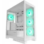 Rampage Hydra V2 Gaming Midi Tower Κουτί Υπολογιστή με Πλαϊνό Παράθυρο Μαύρο
