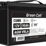Green Cell Μπαταρία UPS με Χωρητικότητα 90Ah και Τάση 12V 1τμχ
