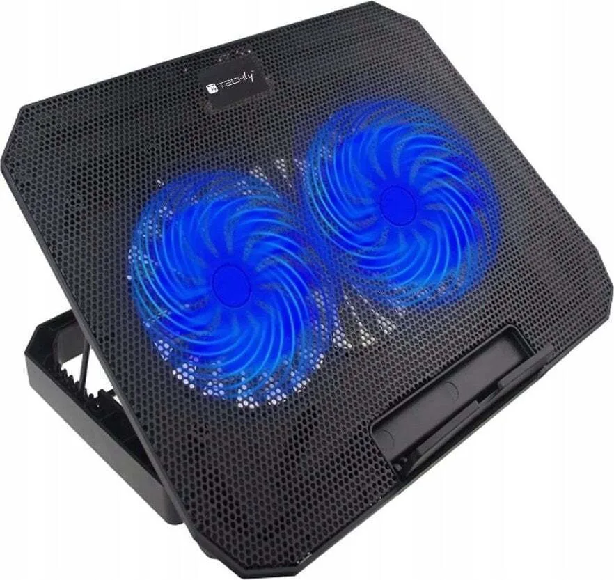 20251119173506_techly_cooling_pad_gia_laptop_eos_17_me_2_anemistires_kai_fotismo Techly Cooling Pad για Laptop έως 17" με 2 Ανεμιστήρες και Φωτισμό - Image 1