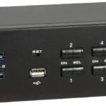 Inter-Tech KVM & Data Switch AC-42HUS