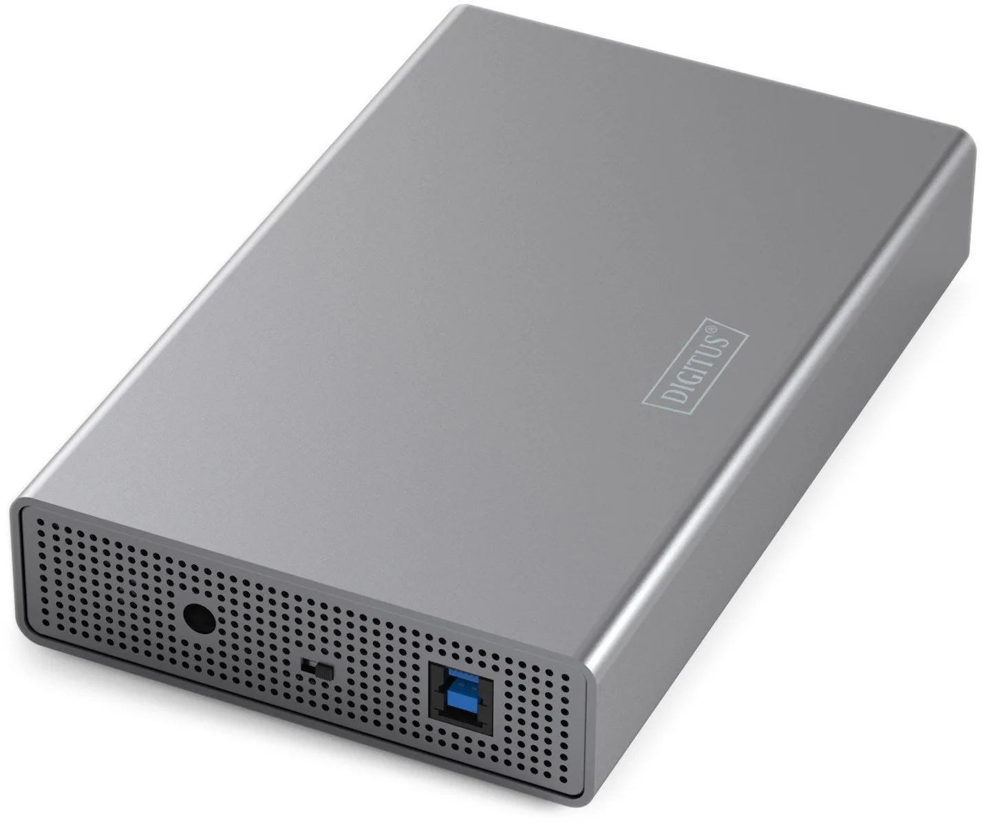 Digitus Θήκη για Σκληρό Δίσκο 3.5" SATA III με σύνδεση Serial / USB 3.0 σε Γκρι χρώμα DA-71106-1 - Image 1