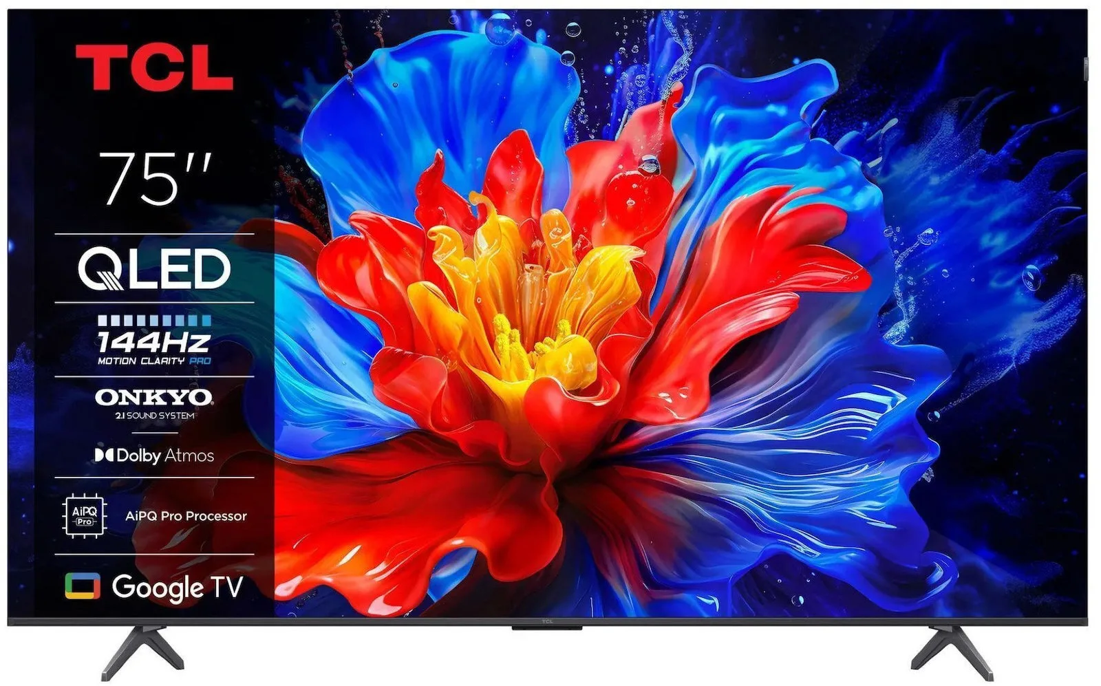 TCL Smart Τηλεόραση 75" 4K UHD QLED 75P81K HDR (2025) - Image 1