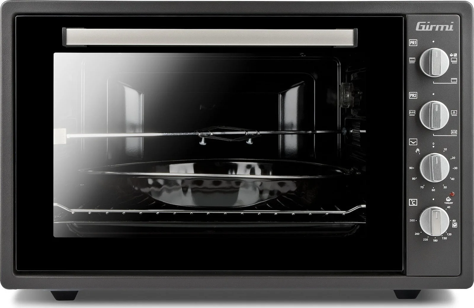 Girmi Grancotto 58 FE58 Ηλεκτρικό Φουρνάκι 58lt Χωρίς Εστίες Γκρι - Image 1