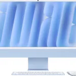 Apple IMac 24" 2024 (M4-8-Core/16GB/256GB SSD/8-Core GPU/macOS) Blue International English