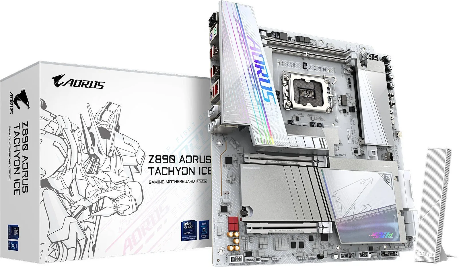 Gigabyte Z890 AORUS TACHYON ICE Motherboard ATX με Intel 1851 Socket - Image 1