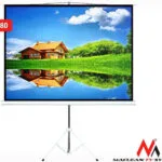 Maclean Energy MC-680 Οθόνη Προβολής Projector Δαπέδου με Λόγο Εικόνας 1:1 200x200cm / 112"