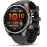 Garmin Fenix 8 Pro Titanium 47mm Αδιάβροχο Smartwatch με eSIM και Παλμογράφο (Graphite/Black)