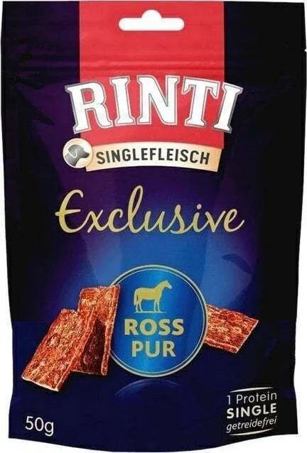 Rinti Exclusive Λιχουδιά Σκύλου χωρίς Σιτηρά με Κρέας και Δημητριακά 50gr 3τμχ 91531 - Image 1