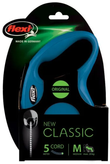 Flexi Πτυσσόμενο Λουρί/Οδηγός Σκύλου Ιμάντας Classic Cord έως 20kg - Image 1
