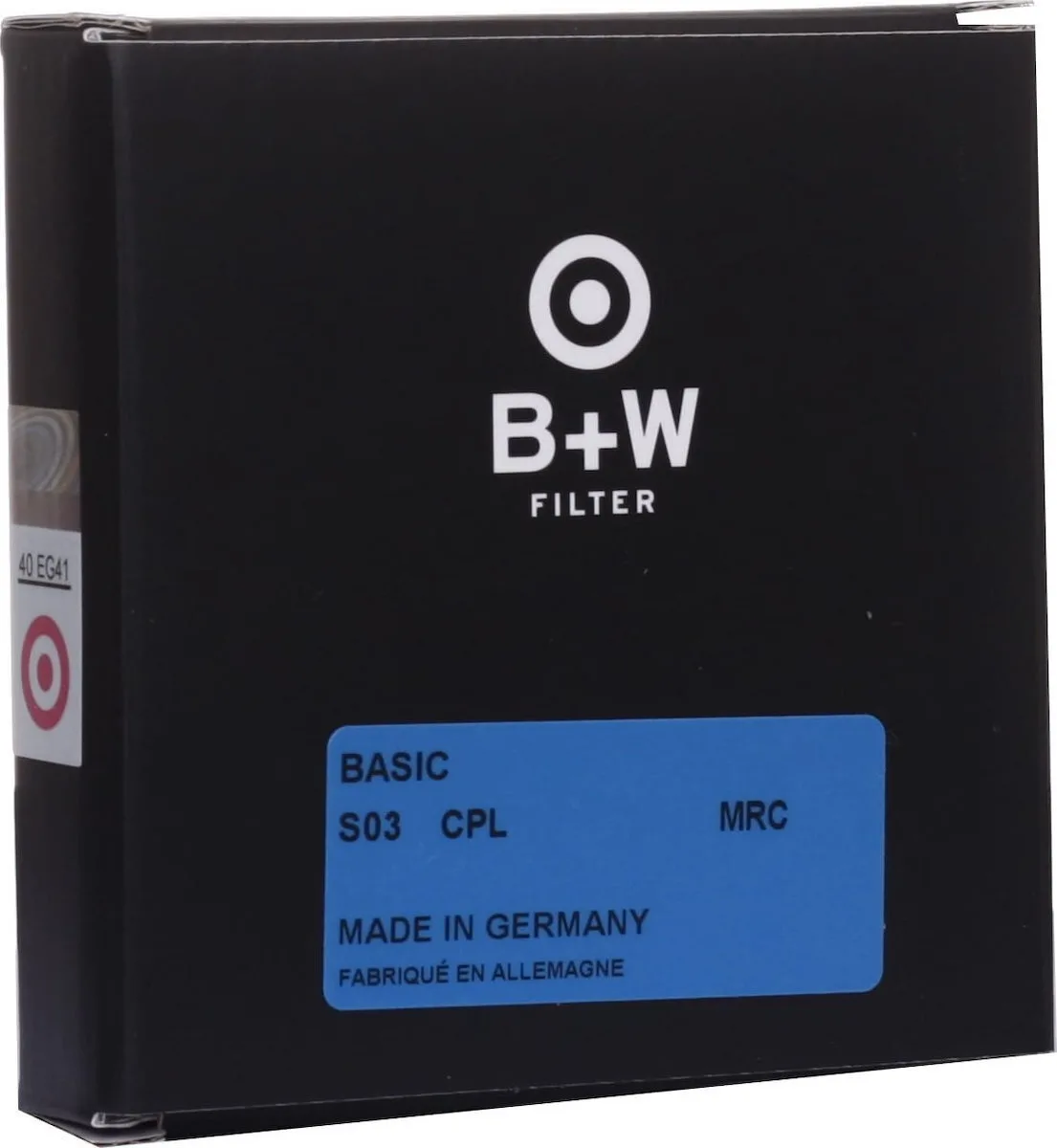 B&W International Φίλτρo CPL Διαμέτρου 39mm με Επίστρωση MRC (Scratch Resistant) για Φωτογραφικούς Φακούς - Image 1