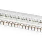 Digitus Patch Panel Keystone για Rack 1U 24 Θυρών cat6a Γκρι DN-91410-24