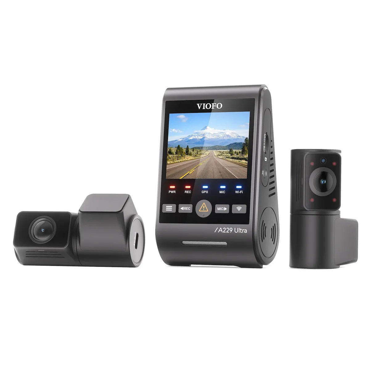 20251126143017_viofo_a229_ultra_3_set_kamera_dvr_aytokinitou_4k_wifi_gps_gia_tamplo_kamera_opisthoporeias Viofo A229 Ultra 3 Σετ Κάμερα DVR Αυτοκινήτου 4K Wi-Fi, GPS & Κάμερα Οπισθοπορείας - Image 1