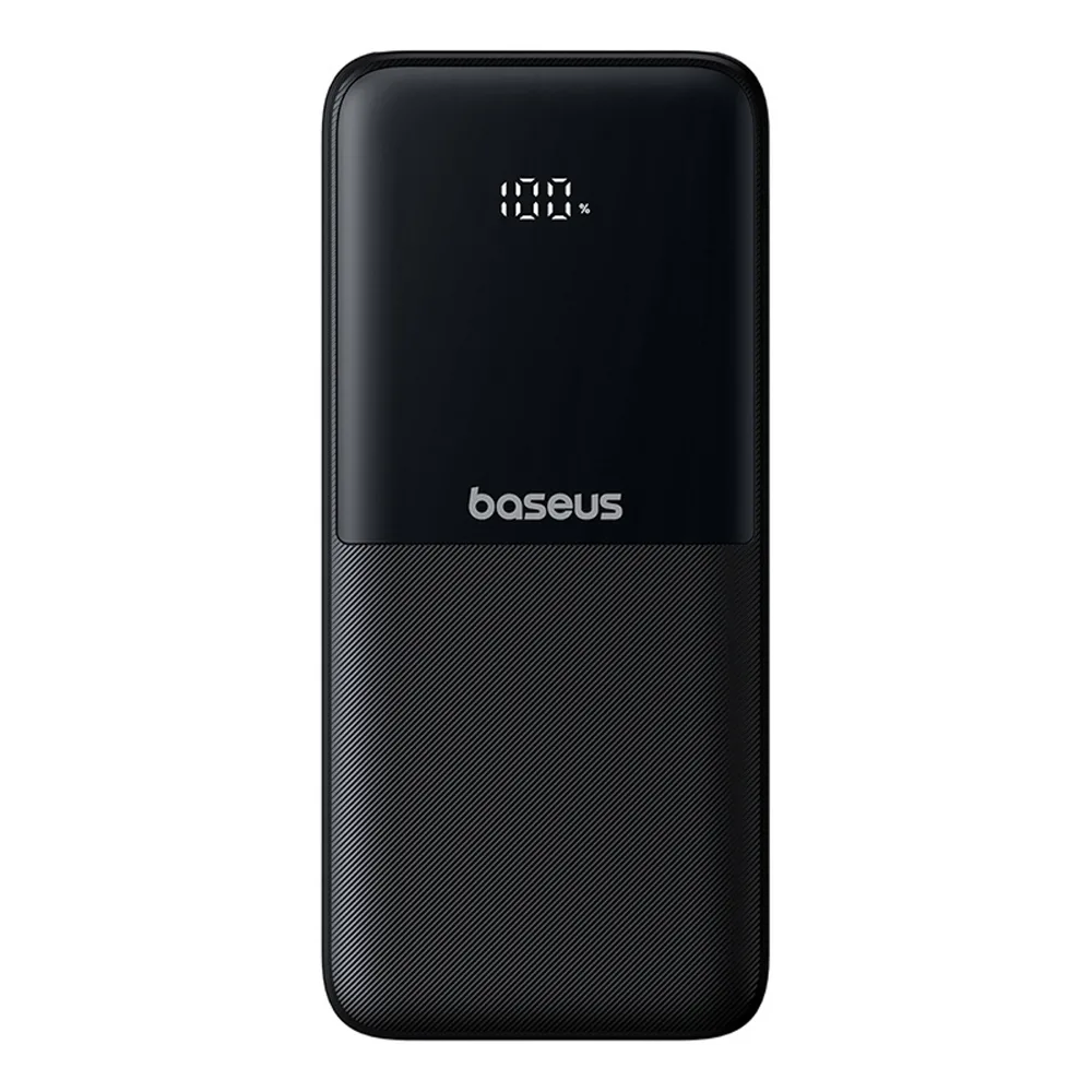 Baseus Lipow Power Bank 10000mAh 22.5W με Θύρα USB-A και Θύρα USB-C Μαύρο - Image 1