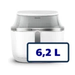 Philips Air Fryer 6.2lt Λευκό NA331/10