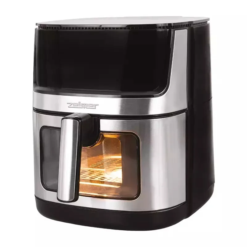 20251126170524_zelmer_air_fryer_6_5lt_mayro_1342396 Zelmer Air Fryer 6.5lt Μαύρο 1342396 - Image 1