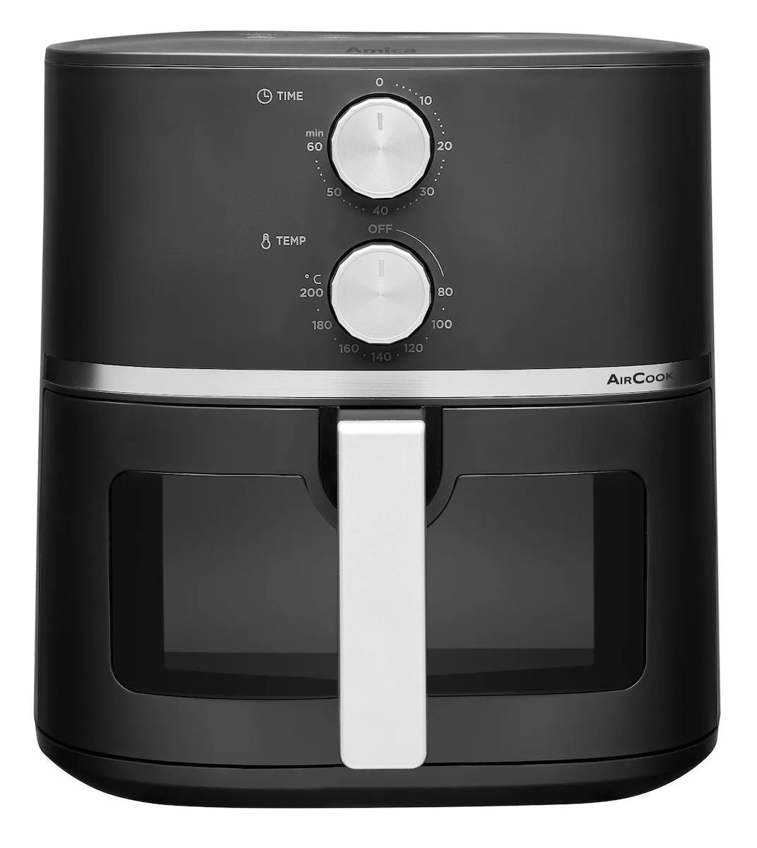 20251126172010_amica_air_fryer_5_5lt_mayro_2090716 Amica Air Fryer 5.5lt Μαύρο 2090716 - Image 1