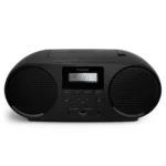 Philips Φορητό Ηχοσύστημα Taz5000/10 TAZ5000/10 με Bluetooth / Ραδιόφωνο / CD / Κασετόφωνο / USB σε Μαύρο Χρώμα