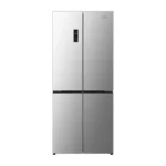 Gorenje Ψυγείο Ντουλάπα 460lt NoFrost Υ190xΠ79.4xΒ65εκ. Γκρι NRM819E61X