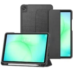 Tech-Protect Flip Cover Γκρι (Galaxy Tab A9+, A11+ Plus, X210, X215, X216, X230, X235, X236)
