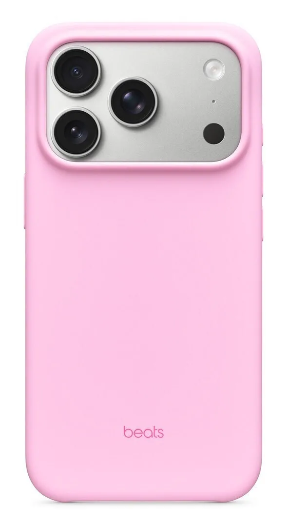 20251208125147_apple_back_cover_roz_iphone_17_pro_mgkf4ll_a Beats Case with MagSafe and Camera Control Back Cover Πλαστικό Pebble Pink (iPhone 17 Pro) MGKF4LL/A - Image 1