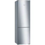 Bosch Ψυγειοκαταψύκτης 368lt Total NoFrost Υ203xΠ60xΒ66εκ. Metal Look KGN39VLEB