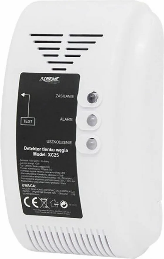 XTREME XC25 Ανιχνευτής Mονοξειδίου του Άνθρακα CO BG-50-614 - Image 1