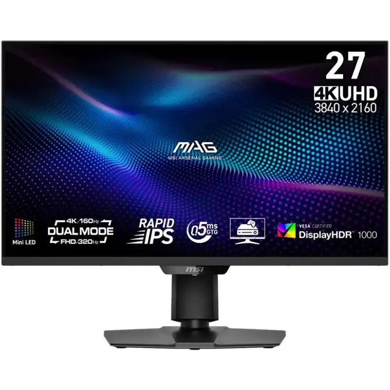 MSI MAG 272URDF E16 IPS HDR Gaming Monitor 27" 4K 3840x2160 160Hz με Χρόνο Απόκρισης 0.5ms GTG - Image 1