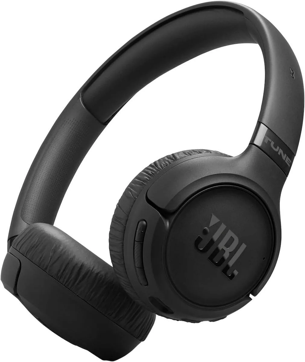 JBL Tune 680NC Ασύρματα Bluetooth On Ear Ακουστικά με 50 ώρες Λειτουργίας Μαύρα - Image 1