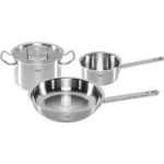 Fissler Profi Σετ Μαγειρικά Σκεύη από Ανοξείδωτο Ατσάλι 3τμχ