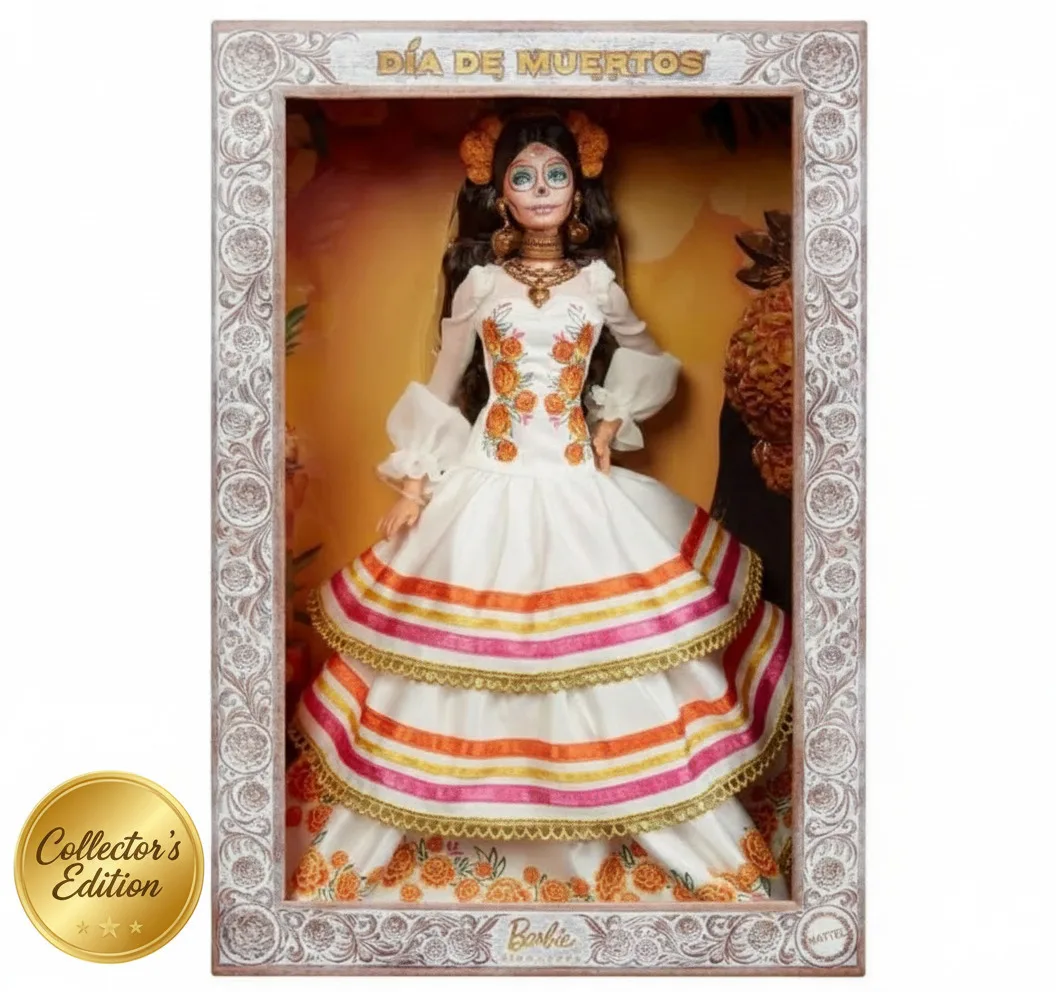 20251210165802_barbie_dia_de_los_muertos_syllektiki_koukla_gia_6_eton_jbj05 Barbie Dia De Los Muertos Συλλεκτική Κούκλα για 6+ Ετών JBJ05 - Image 1