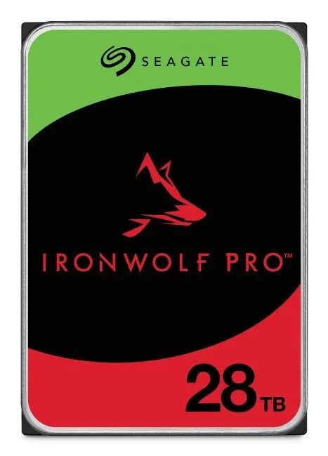 Seagate Ironwolf Pro 28TB HDD Σκληρός Δίσκος 3.5" SATA III 7200rpm με 256MB Cache για NAS ST28000NT000 - Image 1