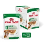 Royal Canin Mini Ageing 12+ Υγρή Τροφή για Ηλικιωμένους Σκύλους σε Κονσέρβα με Κρέας και Πουλερικά 12x85gr