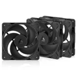 Arctic P12 Pro Reverse Case Fan 120mm με Χωρίς Led Φωτισμό και Σύνδεση 4-Pin PWM 3τμχ