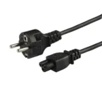 Savio Schuko - IEC C5 Cable 1.8m Μαύρο CL-81