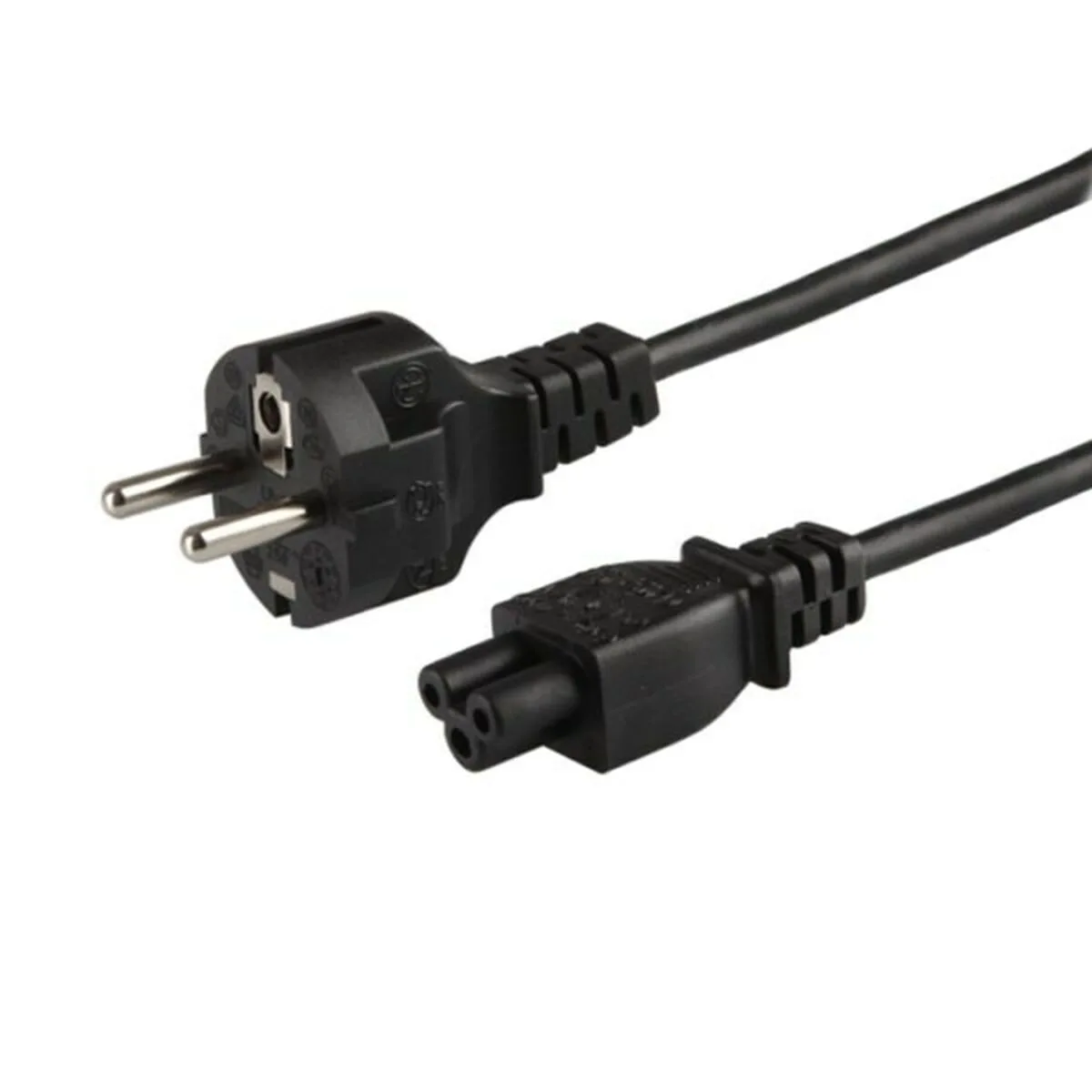 Savio Schuko - IEC C5 Cable 1.8m Μαύρο CL-81 - Image 1