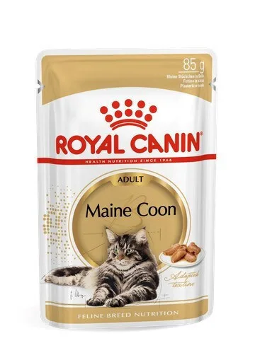 Royal Canin Maine Coon Υγρή Τροφή για Ενήλικες Γάτες σε Φακελάκι 12x85gr - Image 1