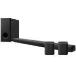 Yamaha TRUE X 50A Soundbar 2.1.2 Bluetooth, HDMI και Wi-Fi 280W με Ασύρματο Subwoofer και Τηλεχειριστήριο Carbon Grey