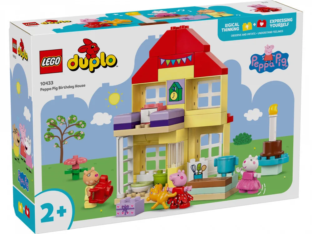 LEGO Duplo Peppa Pig Birthday House για 2+ Ετών 59τμχ 10433 - Image 1