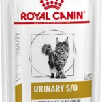 Royal Canin Urinary S/o Moderate Calorie Υγρή Τροφή για Ενήλικες Γάτες σε Φακελάκι με Κρέας 12x85gr