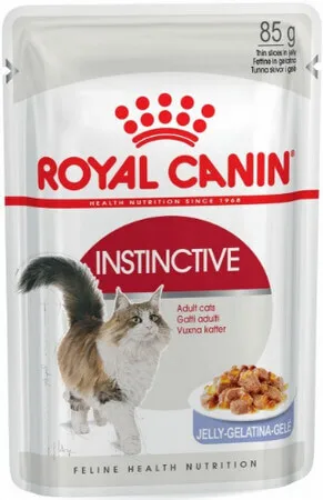 Royal Canin Instinctive Υγρή Τροφή για Ενήλικες Γάτες σε Φακελάκι με Πουλερικά 12x85gr - Image 1
