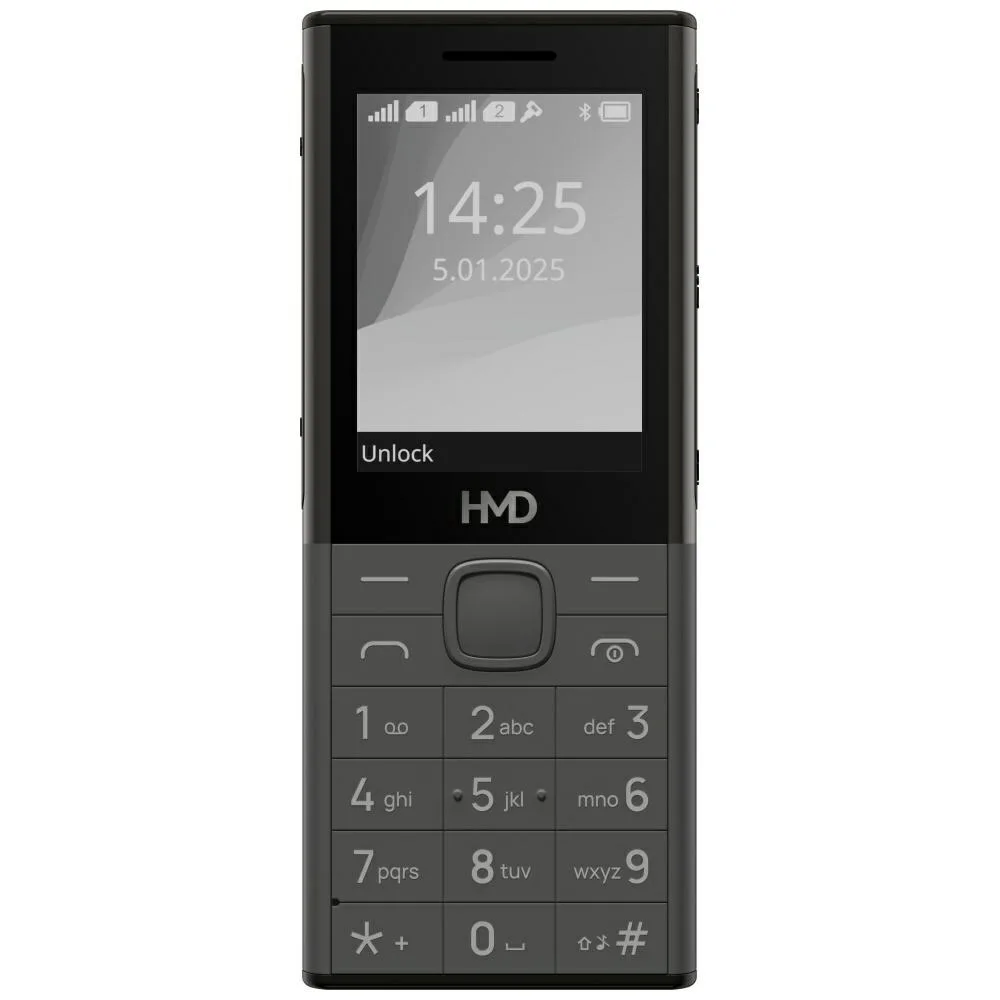 20251216105344_hmd_150_music_dual_sim_kinito_me_koumpia_agliko_menou_mayro HMD 150 Music Dual SIM Κινητό με Κουμπιά (Αγγλικό Μενού) Μαύρο - Image 1