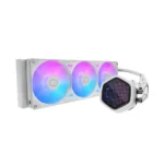 CoolerMaster ML 360 Atmos II Υδρόψυξη Επεξεργαστή Τριπλού Ανεμιστήρα 120mm με ARGB Φωτισμό Λευκή