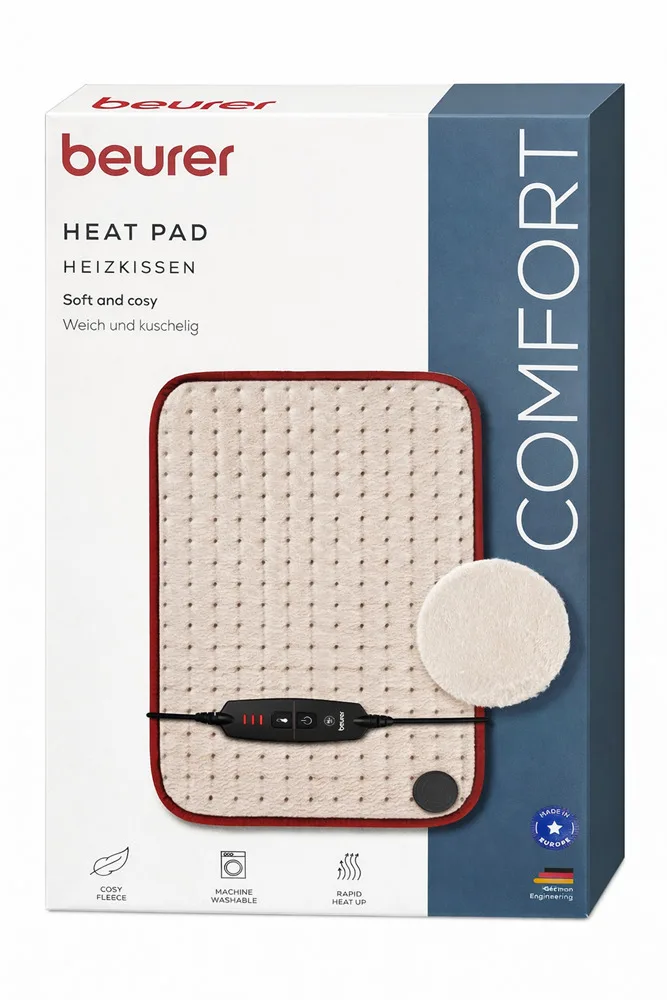 20251222171043_beurer_hk_comfort_ilektriki_thermofora_genikis_chrisis_44x33ek Beurer Hk Comfort Ηλεκτρική Θερμοφόρα Γενικής Χρήσης Λευκή 44x33εκ. - Image 1